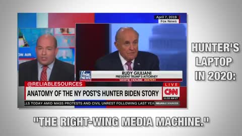 Brian Stelter Flip Flops On Hunter Biden Story!!!