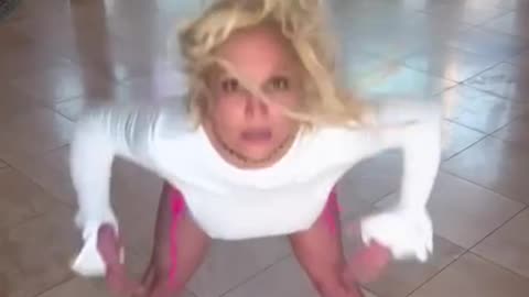 Britney posts defiant dancing vid after slamming the Osbournes