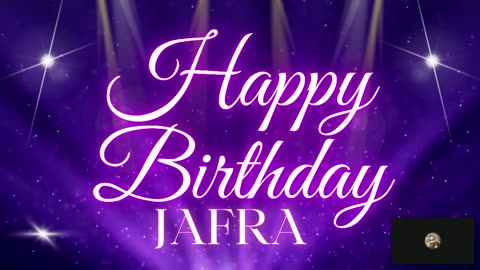 Happy Birthday JAFRA!