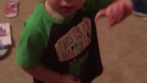 Adorable Baby Dancing to Three Little Birds by Bob Marley