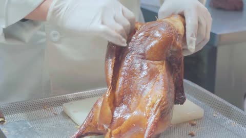 Food from far away China:Roast Duck