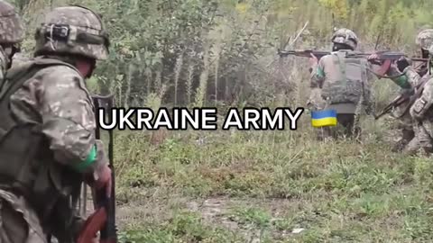 Ukraine army War footage on camera