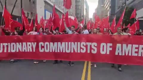 SCUMBAG Communists Of America March In Philly