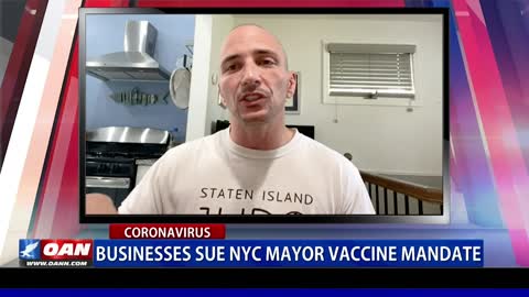Businesses sue NYC mayor over vaccine mandate