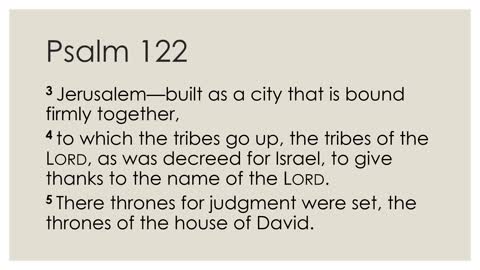 Psalm 122 Devotion