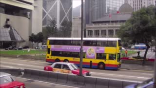 HongKong DoubleDecker Bus 01-22-2011