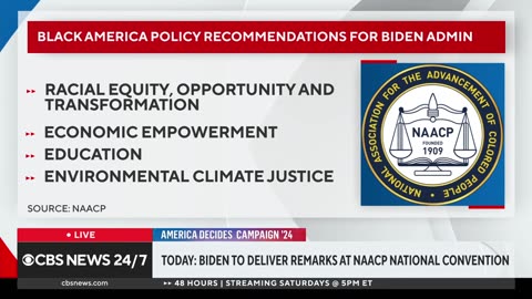 NAACP president on support among Black voters for Biden