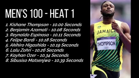 Mens 100 meter finals were historic noah lyles vs kishane thompson paris olympics 2024