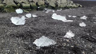 Iceland - Diamond Beach Icebergs