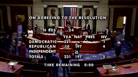 House votes to impeach Trump again