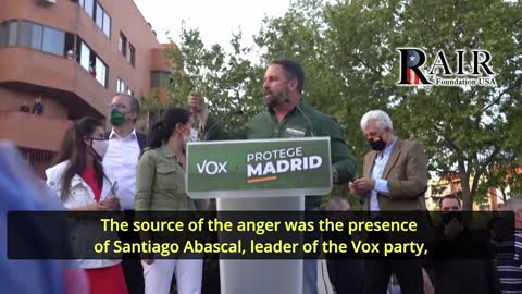 Enemy Propaganda: Euronews blames Vox Party for the Violent Antifa Attacks Against Them