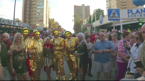 Benidorm's Costume Carnival/ Looks That Stole the Spotlight!"