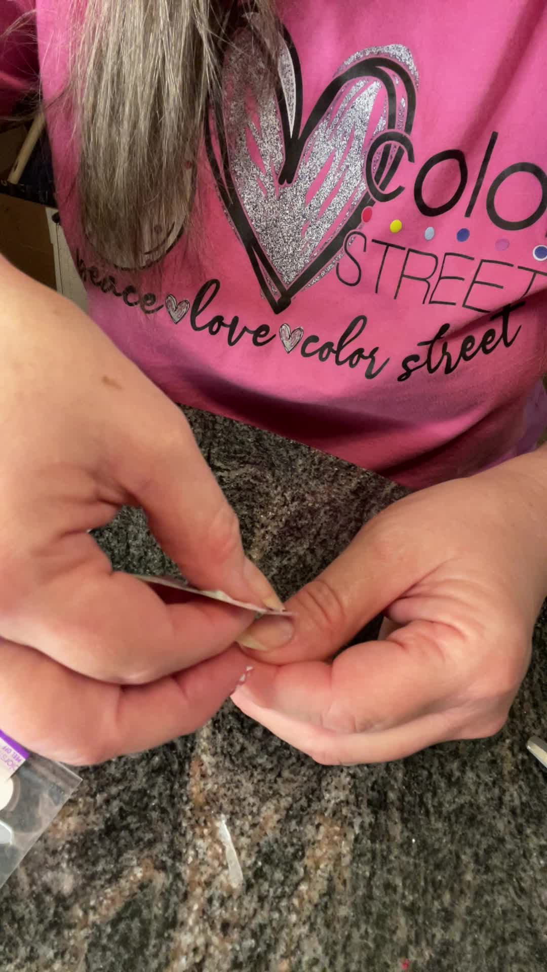How to apply your Color Street Nail Strips