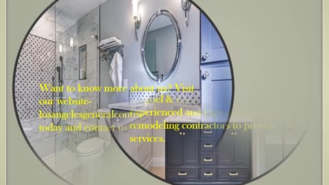 Get Fabulous Bathroom Remodelling Service: Contact Our Contractors!