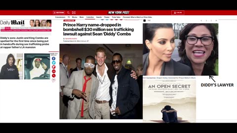 Prince Harry Named In Diddy Sex Trafficking Lawsuit + Why All of Hollywood Needs To Be Raide