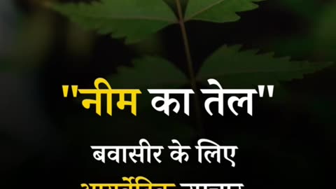 Neem For Piles बवासीर #shorts #piles #health #neem