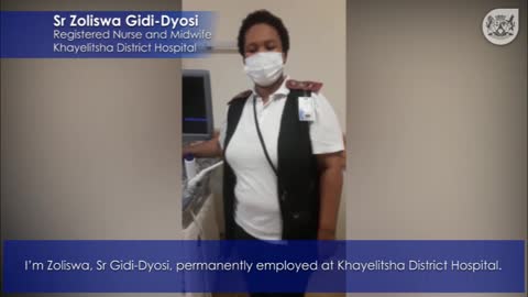 Healthcare workers tell us how they feel 24hrs after getting the COVID-19 vaccine - Sr Gidi-Dyosi
