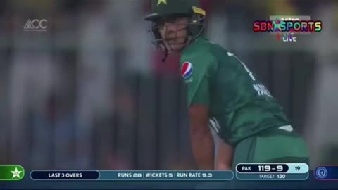 Pak vs 🇦🇫 Last over Most Thrilling Match