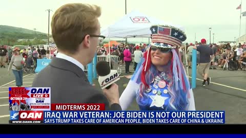 Iraq War Veteran: Joe Biden is not our President