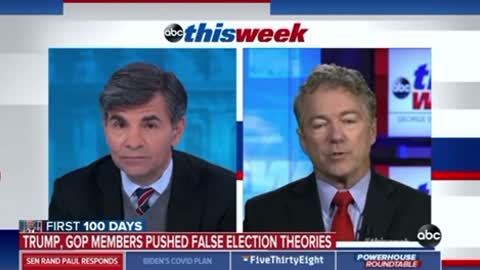 Rand Paul Destroys Stephanopoulos On “The Big Lie” And Liberal “Journalists”
