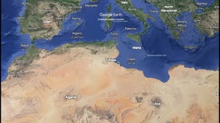 "A 163,610km Zoom into Tunisia 🚀🏞️: Unveiling North Africa's Historical Tapestry! #TunisiaZoom"