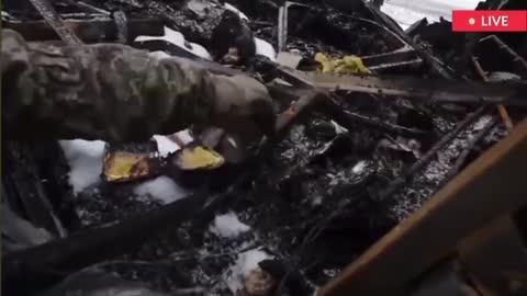 Destroyed Russians equipment in Kharkiv, Ukraine