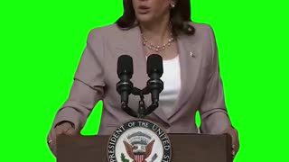 “You Think You Just Fell out of a Coconut Tree?” Kamala Harris | Green Screen