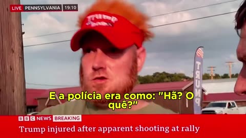 Witness tells what the attack on Trump was like - "I saw a guy with a gun on the roof"