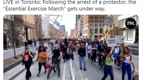 Happening NOW - Toronto Streets Erupt In Protest!