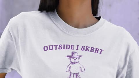 Outside I Skrrt But Inside I Hurt Shirt