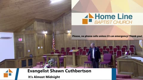 Evangelist Shawn Cuthbertson // It's Almost Midnight