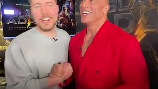 THE ROCK VS MR.BEAST FOR $100,000