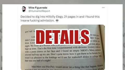 Fact Check: 'Big Party' Excerpt From 'Hillbilly Elegy' Is NOT Real -- Follow-Up Post Confirms Fakery
