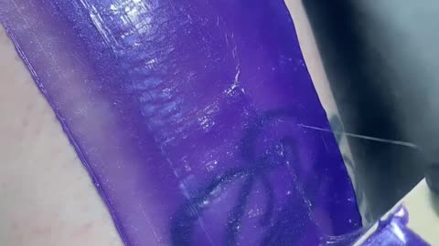 Leg Waxing Tutorial with Sexy Smooth Hypnotic Purple Seduction Hard Wax | Hypnotic Purple Seduction