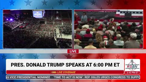 Trump Train Rally In Charlotte, NC