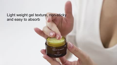 VIBRANT GLAMOUR Retinol Face Cream Anti-Aging Remove Wrinkle Whitening Cream