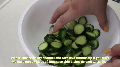 Shibazuke/pickled cucumbers and eggplants with shiso leaves/easy recipe /Good with Rice