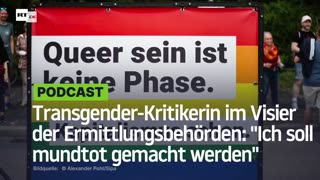 Transgender-Kritikerin im Visier der Ermittlungsbehörden: "Ich soll mundtot gemacht werden"