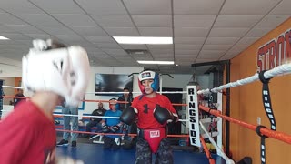 Joey boxing Nick 12/4/21