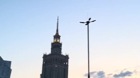 Evening In Warsaw, Poland