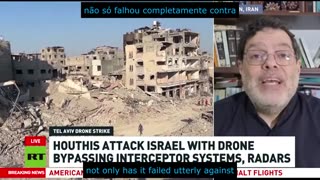 Houthis assumem responsabilidade por ataque de drones em Tel Aviv