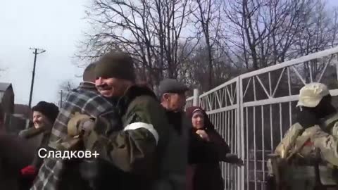 Emotions of Being Liberated from Ukraine Nazi Junta - Staid Residents Thank Russian Heroes