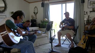 A jam with Aaron and Wil.