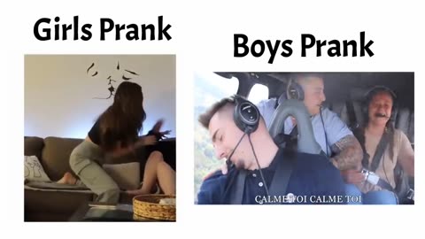 Girls VS Boys Prank .