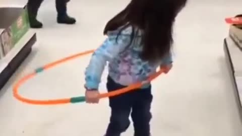 The hula hoop show