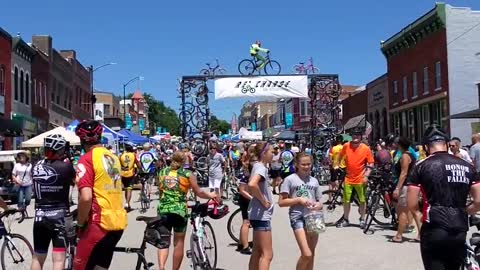 Registers Area Great Bicycle Ride Accross Iowa