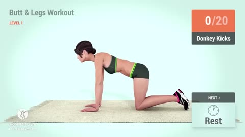 6 Min Butt and Legs Workout