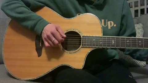 Acoustic Guitar Easy Fingerpicking Exercise