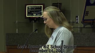 December 16, 2021 Public Comment at LSR7 School Board Meeting