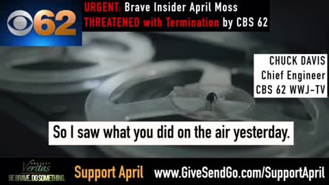 Meteorologist April Moss of CBS62 Will Talk to Project Veritas